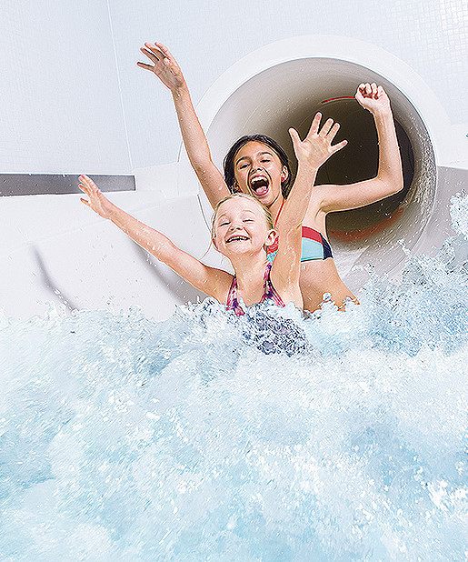 Do aquaparku to mám 5 minut